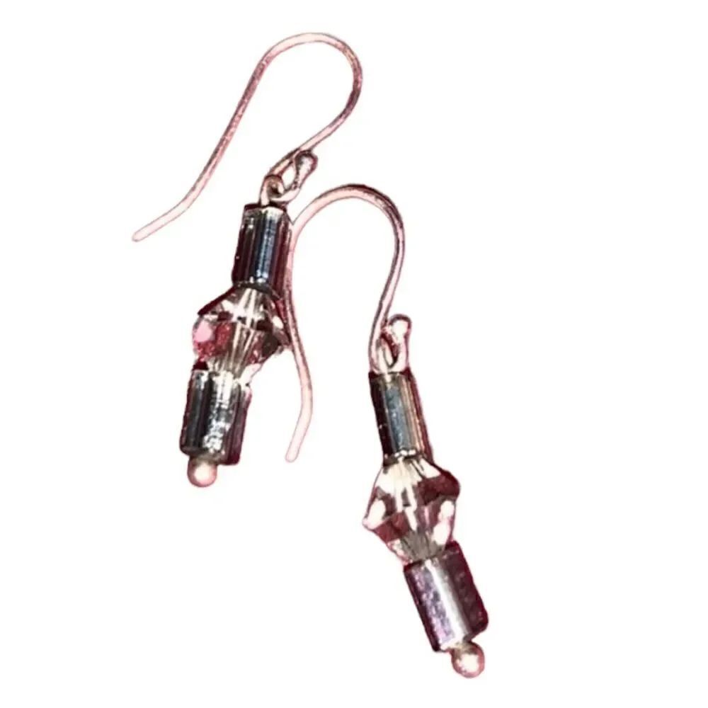 6 Pairs of Pierced ear dangly Earrings - Picture 8 of 10